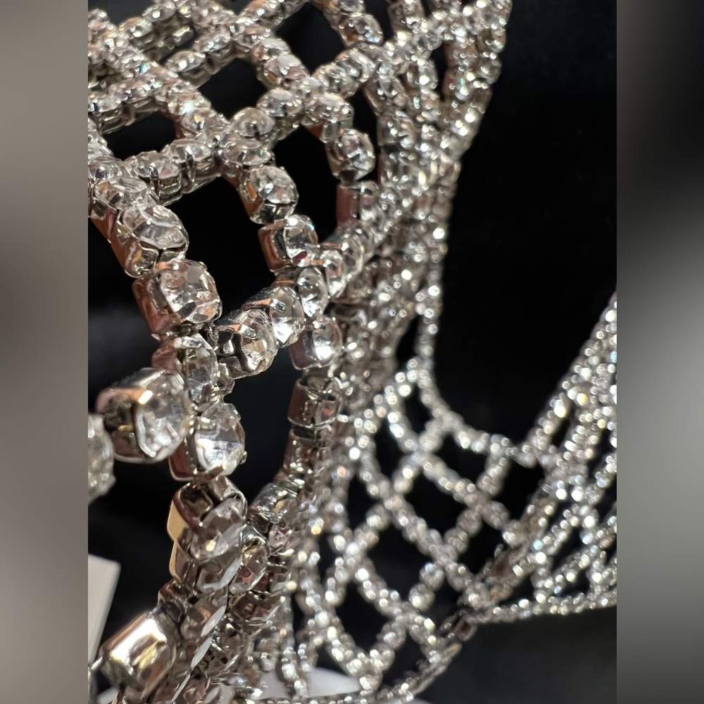 Sexy Rhinestone Decorative Top - Picture 3 of 3